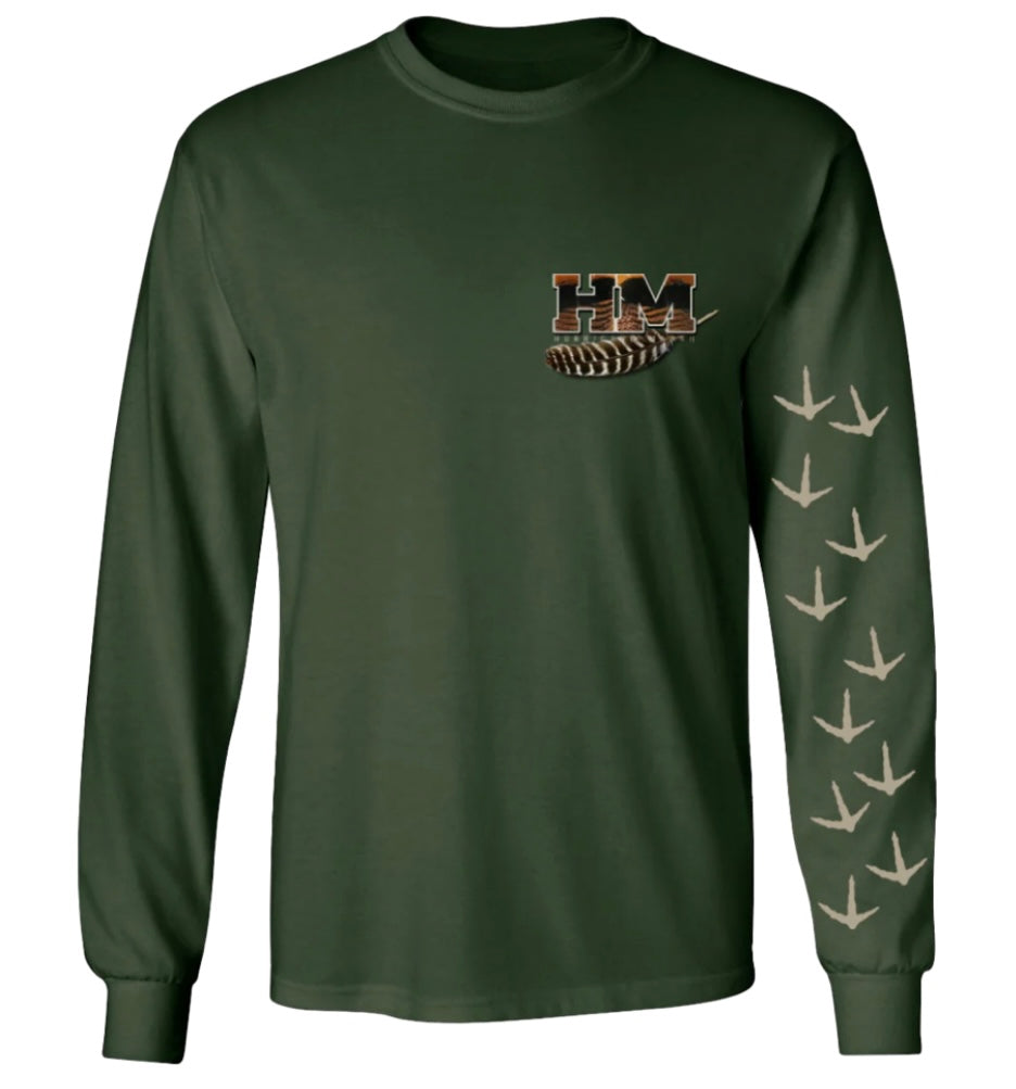 the boss long sleeve, forest green | hurricane marsh