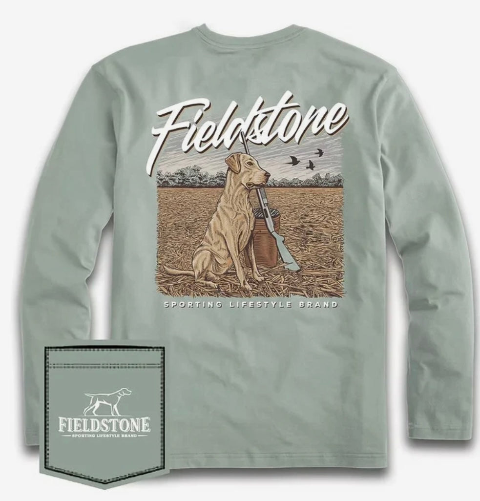 dove field long sleeve | fieldstone