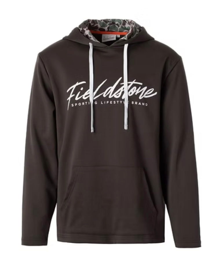 youth script midweight hoodie | fieldstone