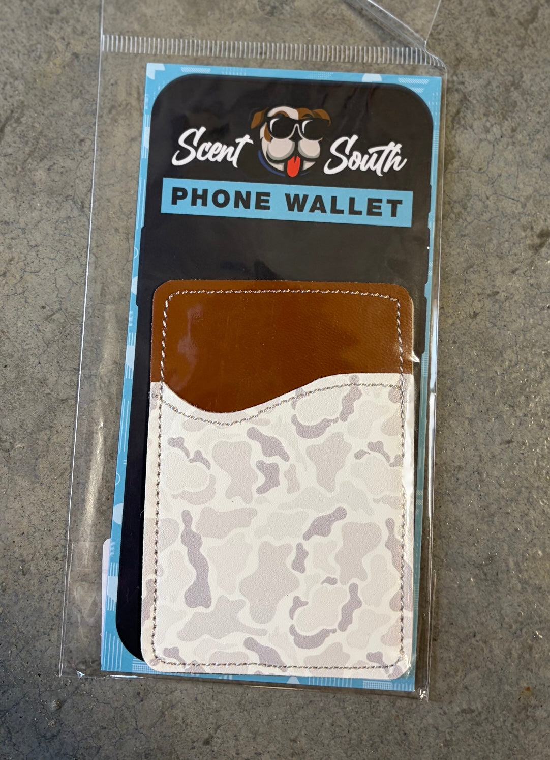 ice camo phone wallet | scent south