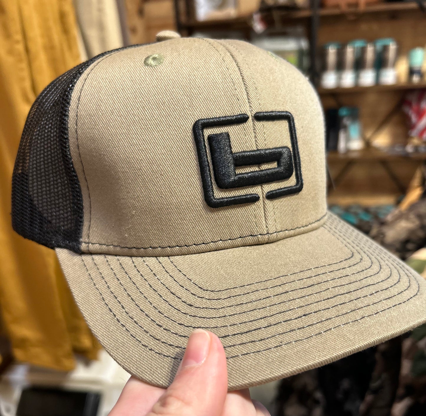 trucker cap loden/black | banded