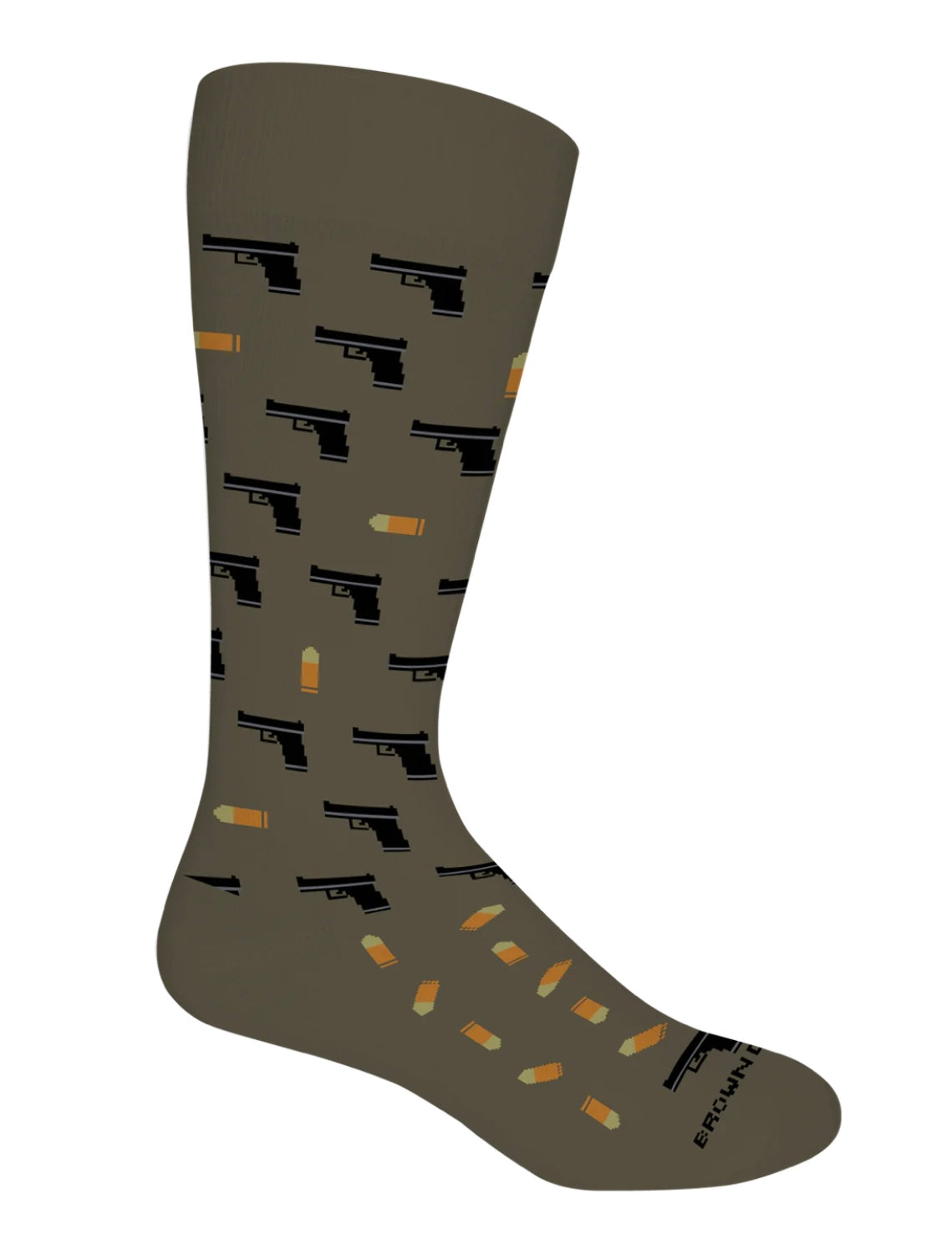 2nd amendment sock | brown dog