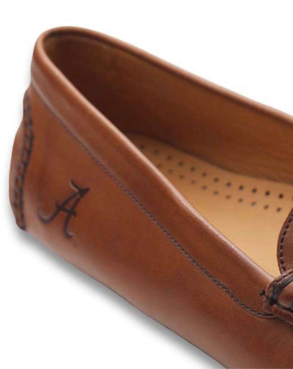 Alabama surcingle needlepoint driving shoes | smathers & Branson