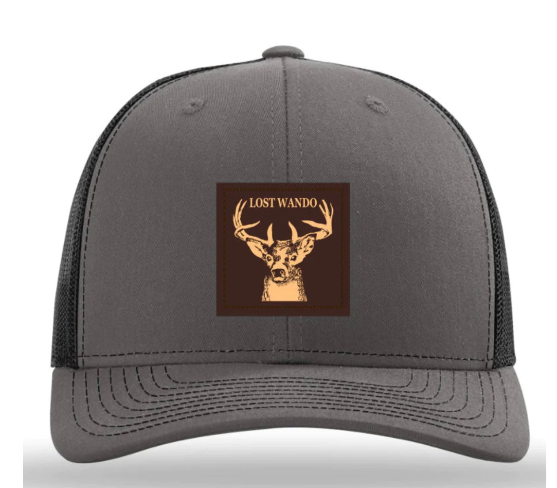 buck hat, charcoal/black | lost wando
