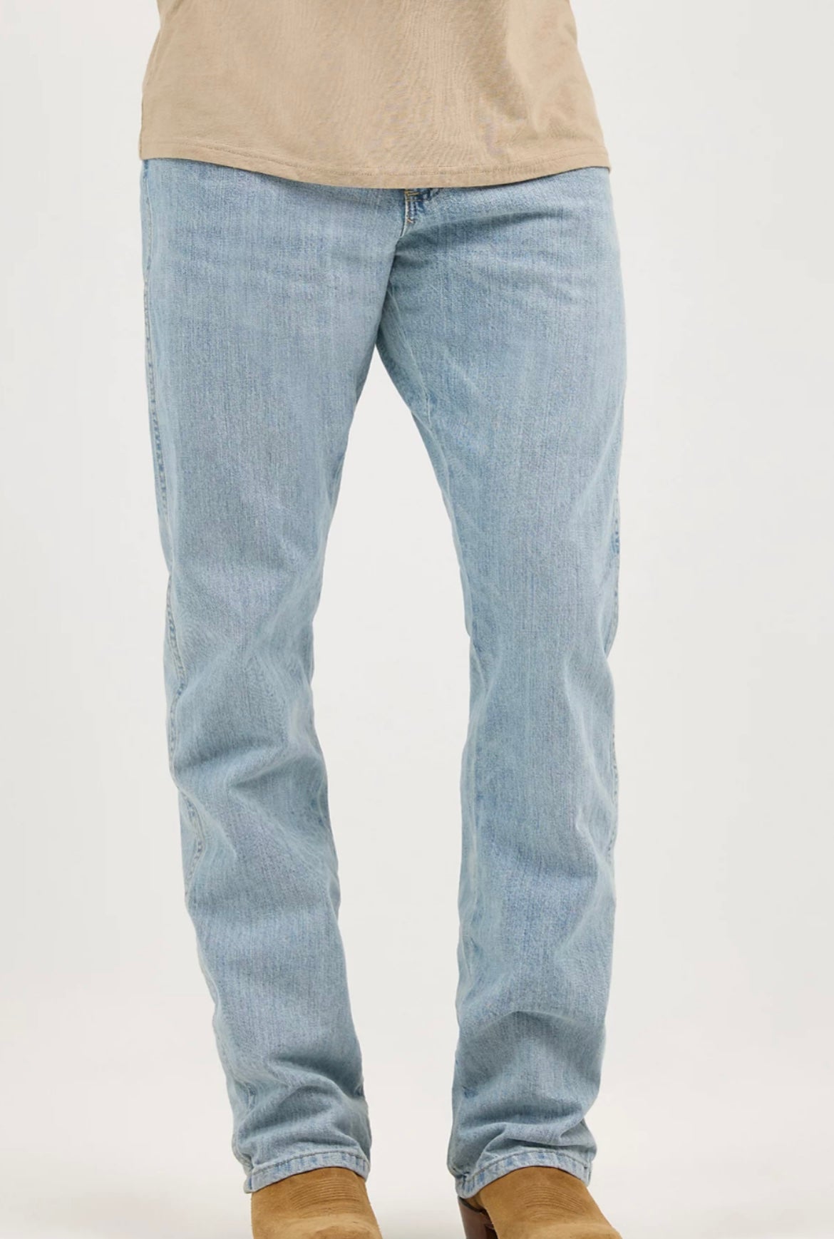 retro relaxed fit bootcut jean, crest | wrangler