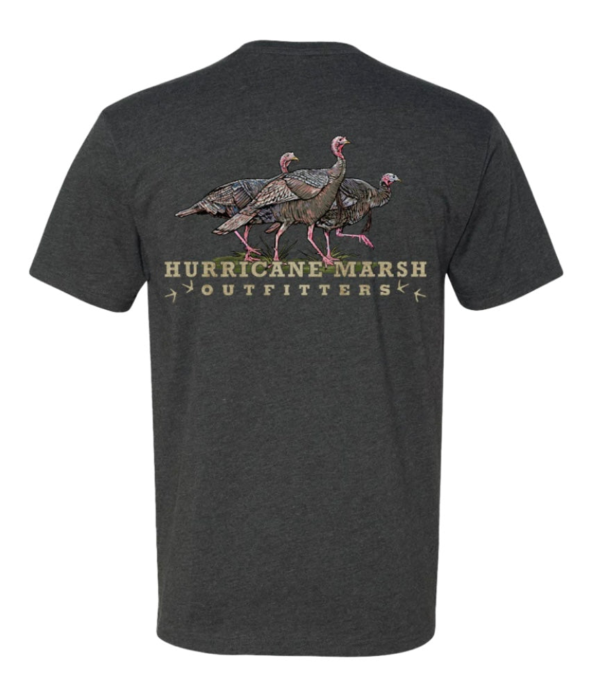 tres pavos tee | hurricane marsh