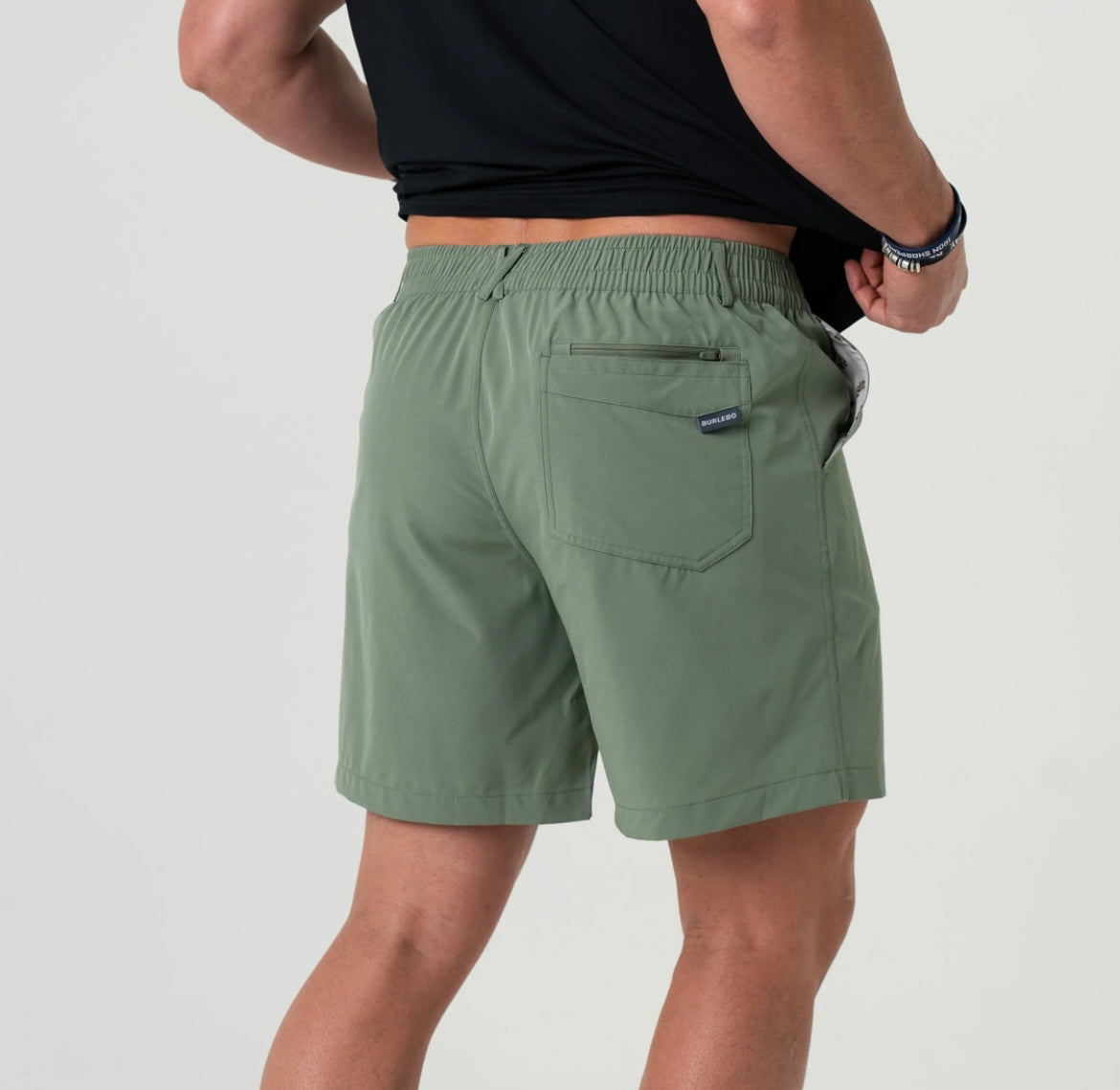 everyday short, light sage | burlebo