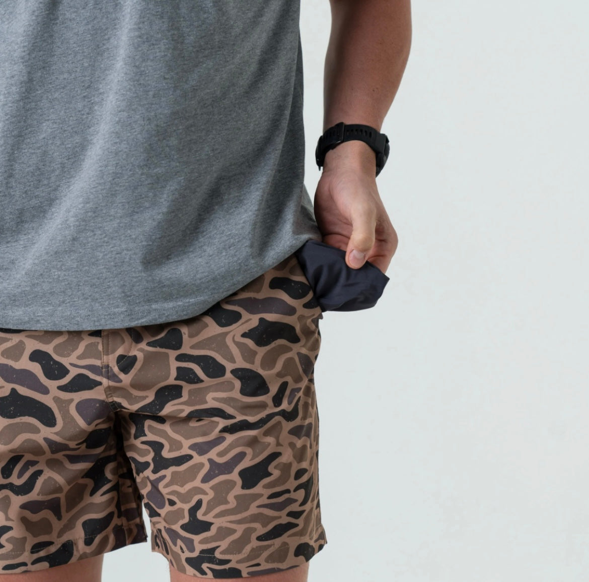 everyday short, gauge camo | burlebo
