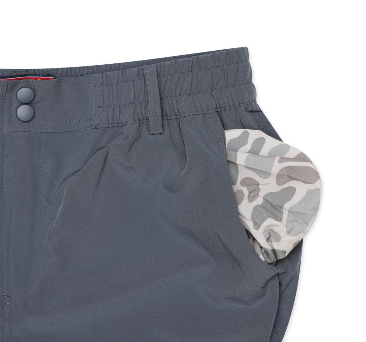 everyday short, river rock grey | burlebo