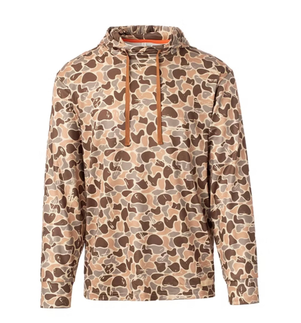 woodlands camo lightweight hoodie | fieldstone