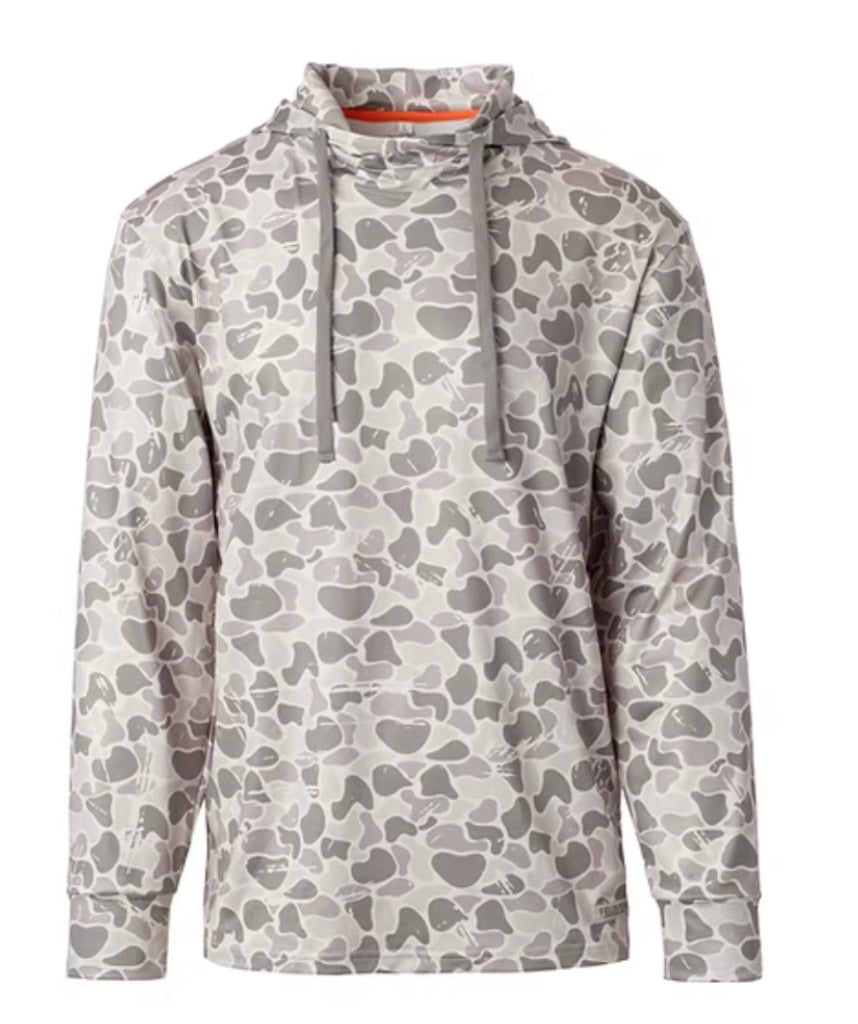 marsh camo performance hoodie | fieldstone