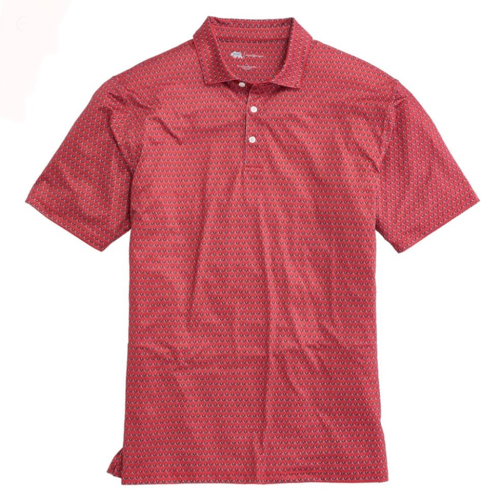 standing bulldog printed polo | onward reserve