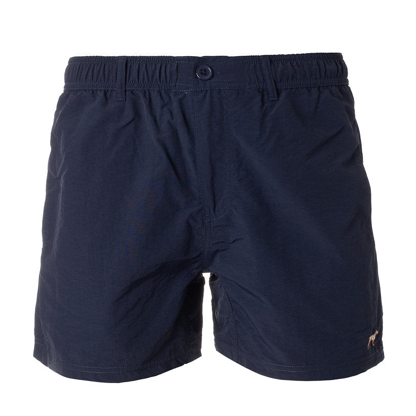 youth angler shorts, navy | fieldstone