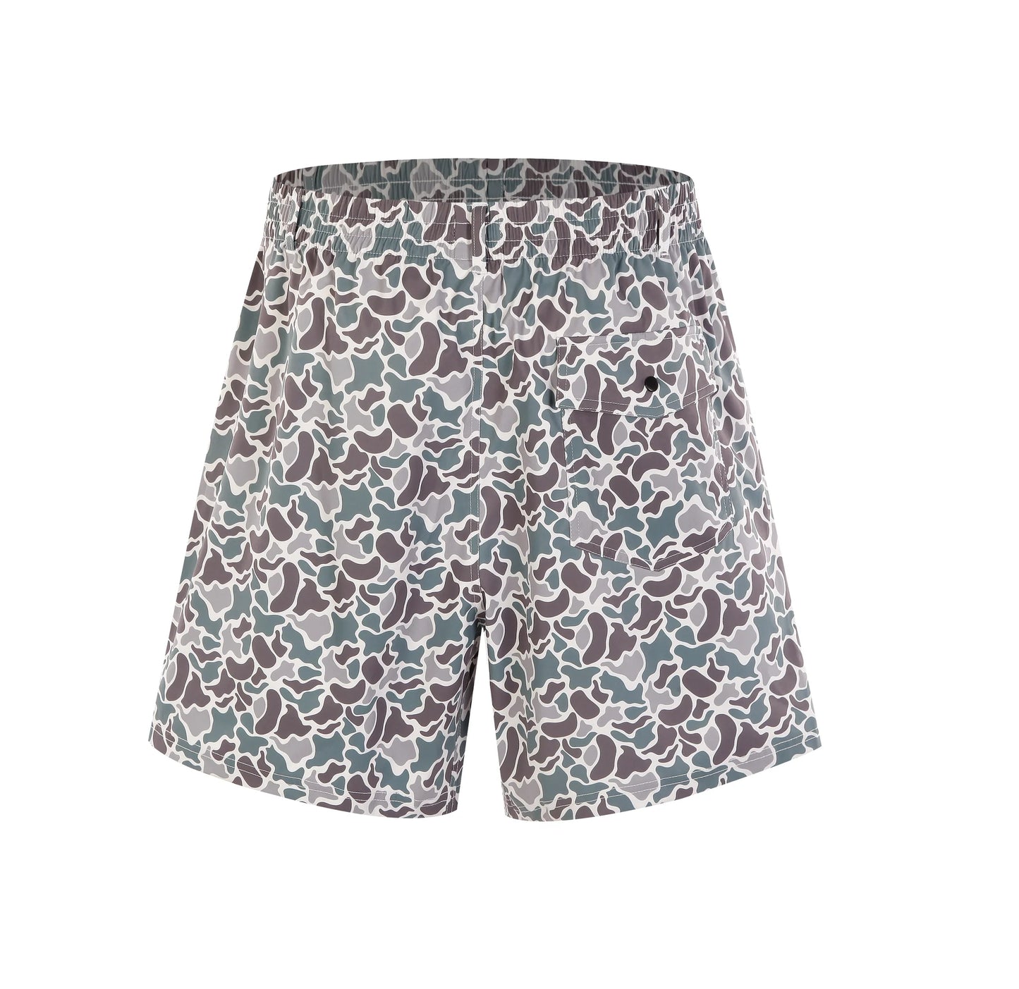 classic old school camo shorts