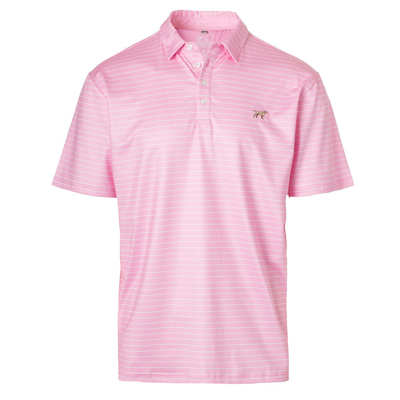 clubhouse polo, pink | fieldstone