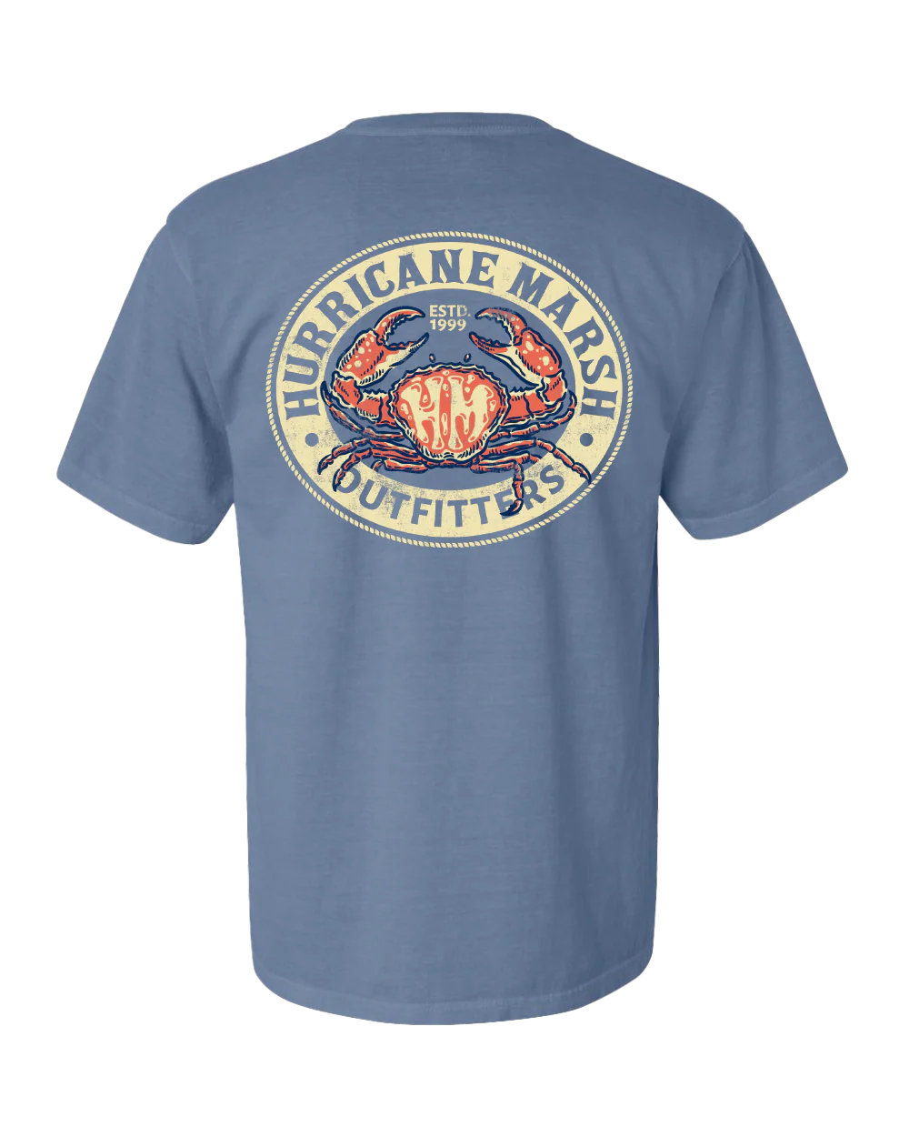 the coastal crab tee | hurricane marsh