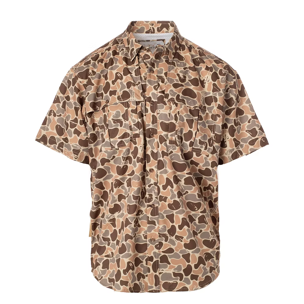 woodlands camo button-down | fieldstone