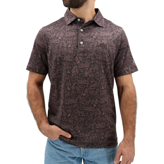 performance polo, the back 40 buck | hurricane marsh