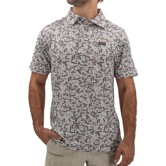performance polo, duck club | hurricane marsh