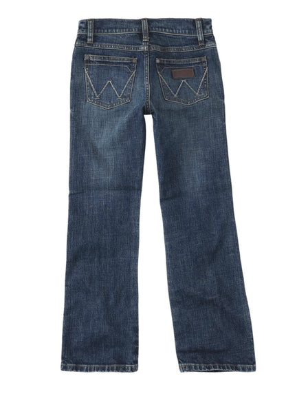 boys wrangler retro® slim boot jean, layton