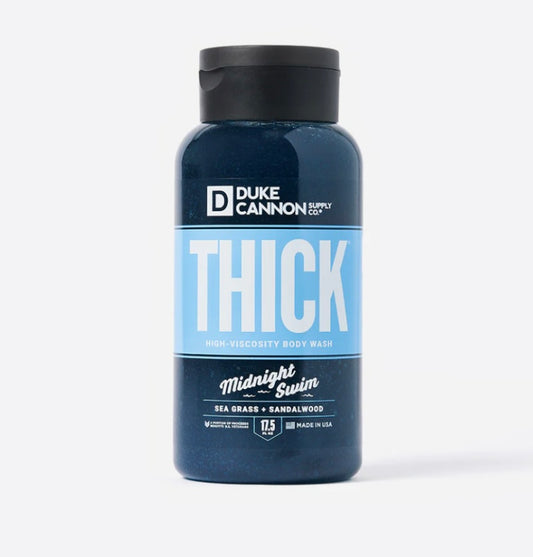 thick body wash, midnight swim | duke cannon