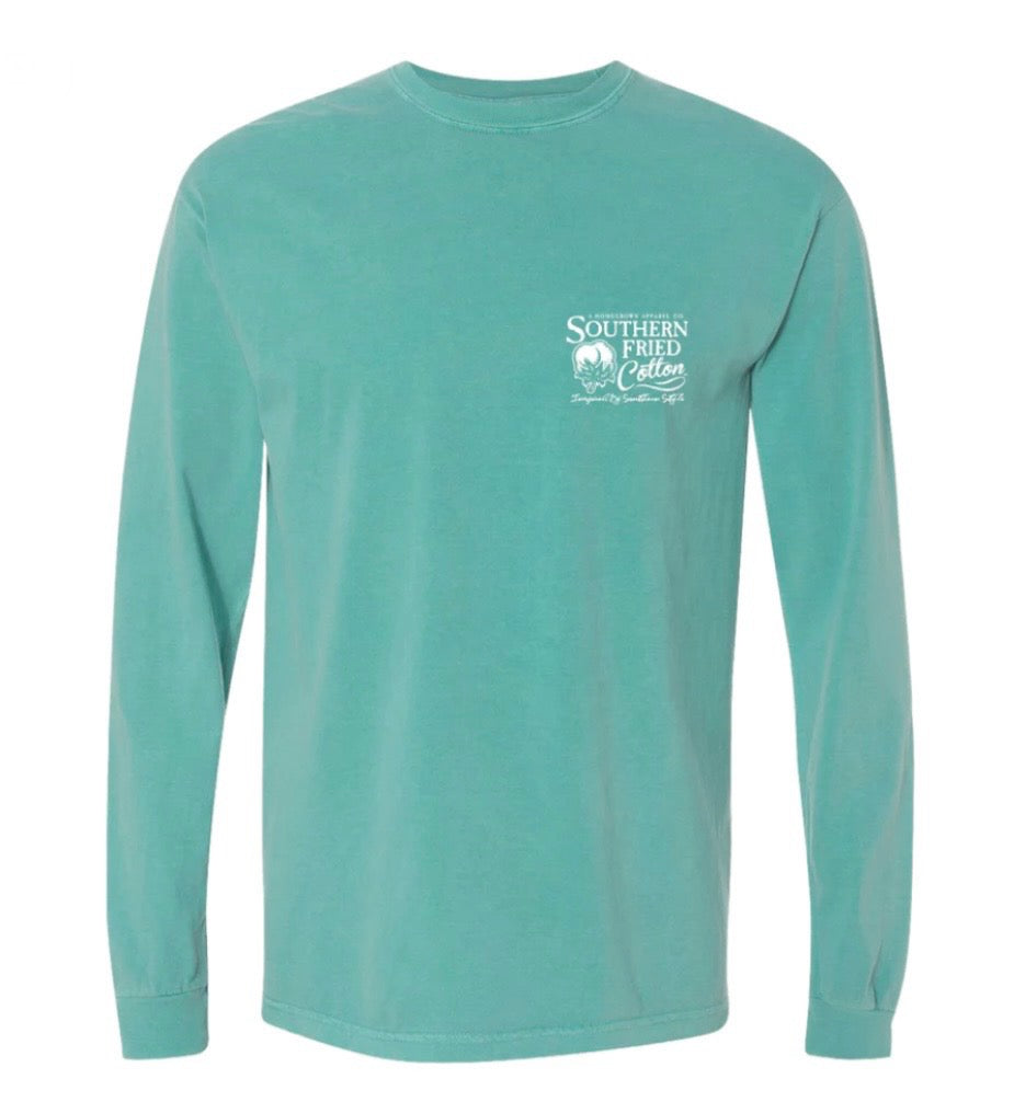 long sleeve oyster roast | southern fried cotton