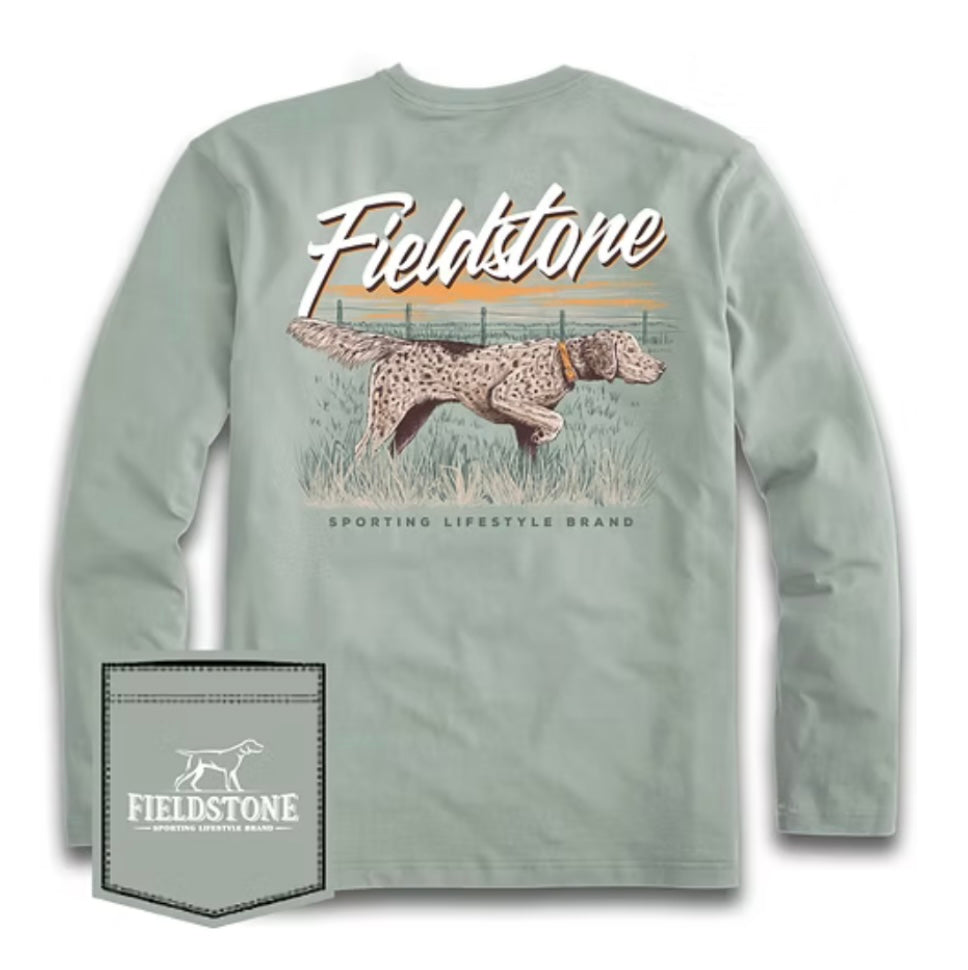 english setter long sleeve | fieldstone