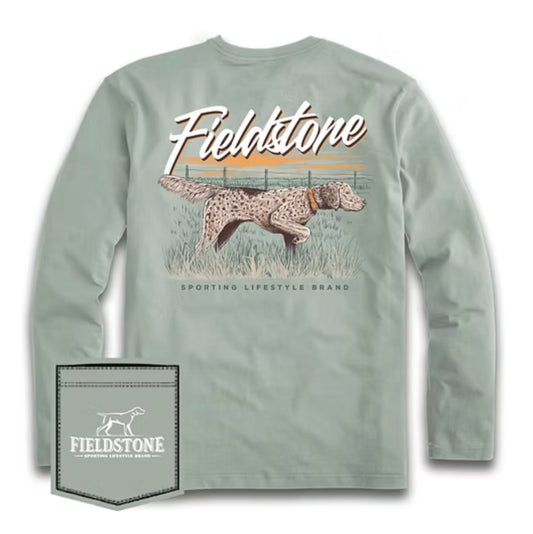 english setter long sleeve | fieldstone