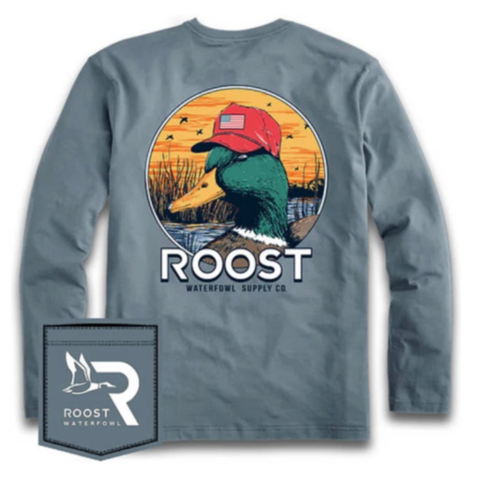 roost duck with hat long sleeve