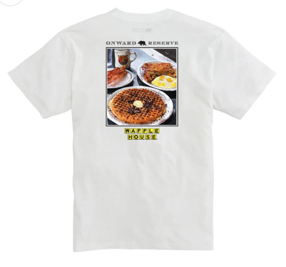 waffle house all-star special tee, white | onward reserve