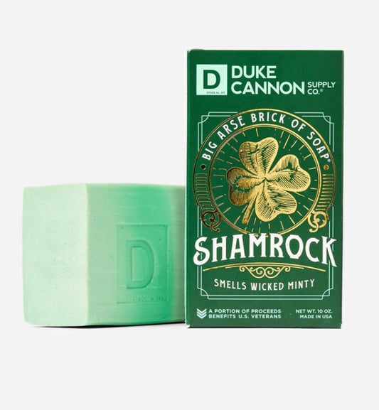 shamrock big arse brick of soap | duke cannon