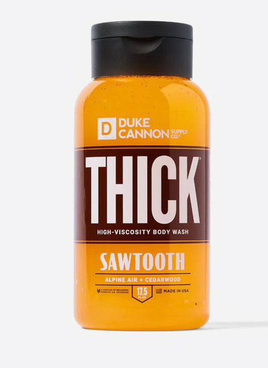 thick body wash, sawtooth | duke cannon