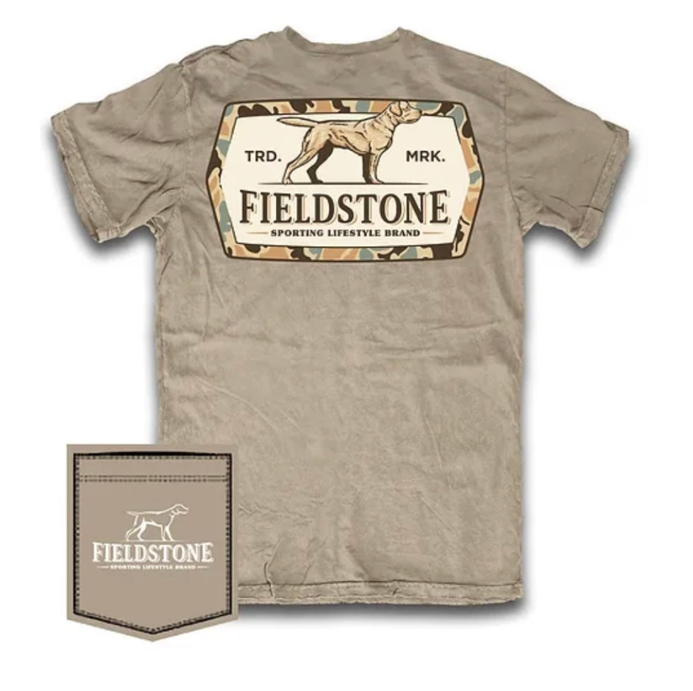 lab camo logo | fieldstone