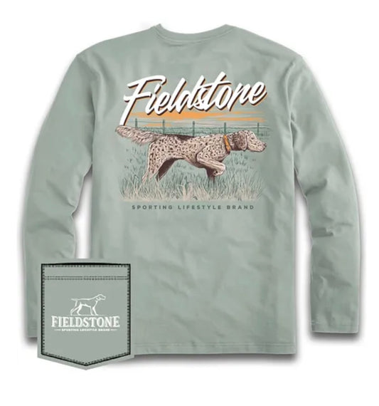 youth english setter long sleeve | fieldstone