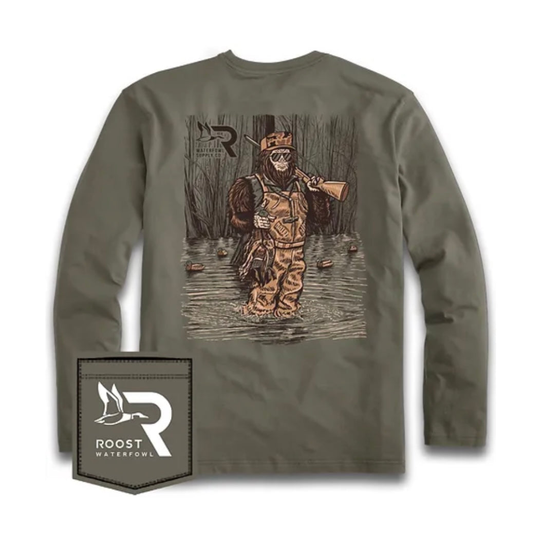 youth roost sasquatch long sleeve