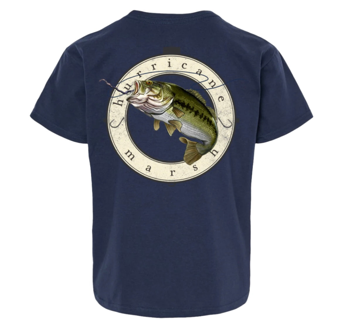 youth bass tee | hurricane marsh