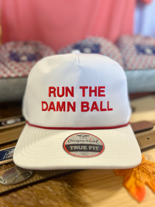 run the damn ball rope hat, red | onward reserve