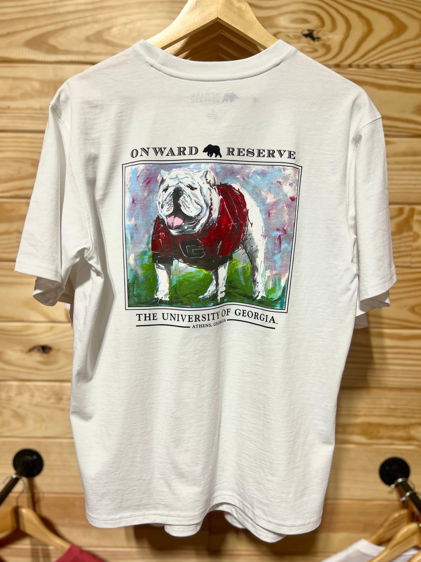 patrick lewis UGA tee, white | onward reserve