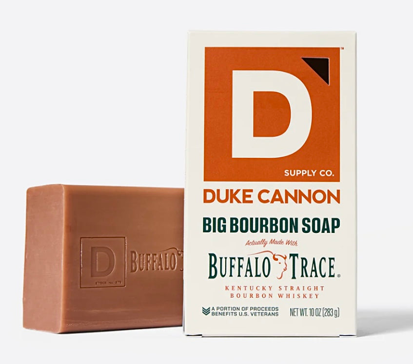 big ass brick of soap, bourbon | duke cannon