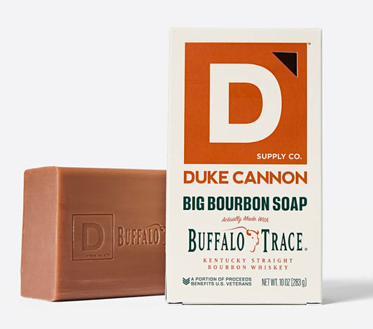 big ass brick of soap, bourbon | duke cannon