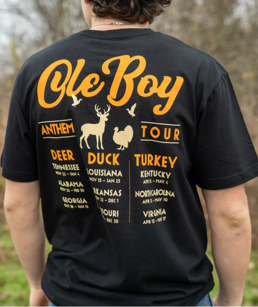 anthem tour t-shirt | ole boy