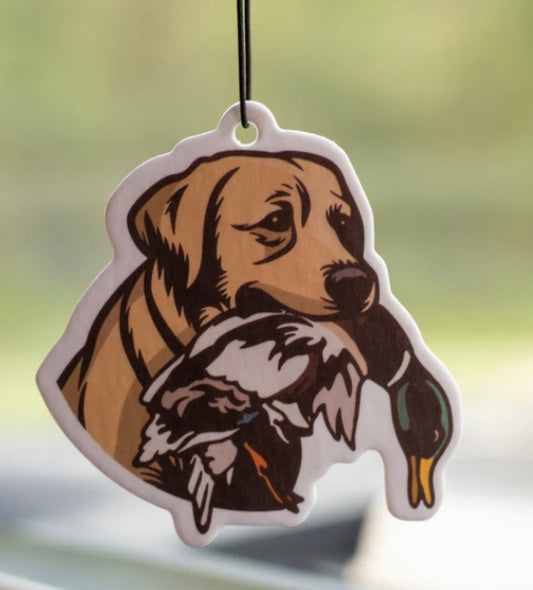 yellow lab air freshener | scent south