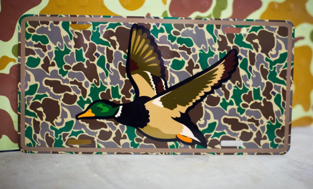 mallard license plate