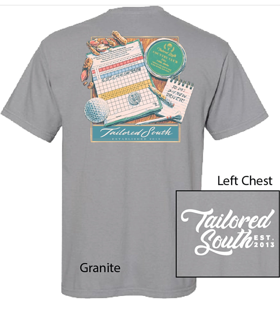 golf granite | tailored south