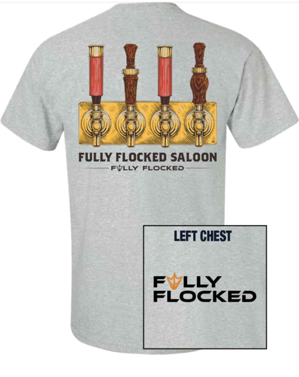 saloon sport grey | fully flocked