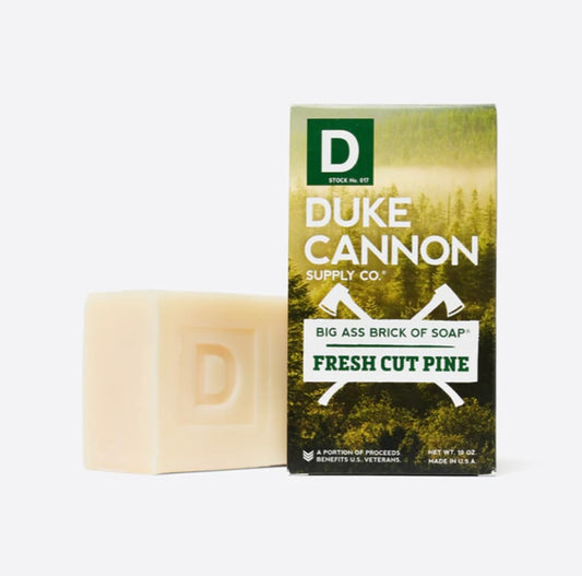 big ass brick of soap, fresh cut pine | duke cannon