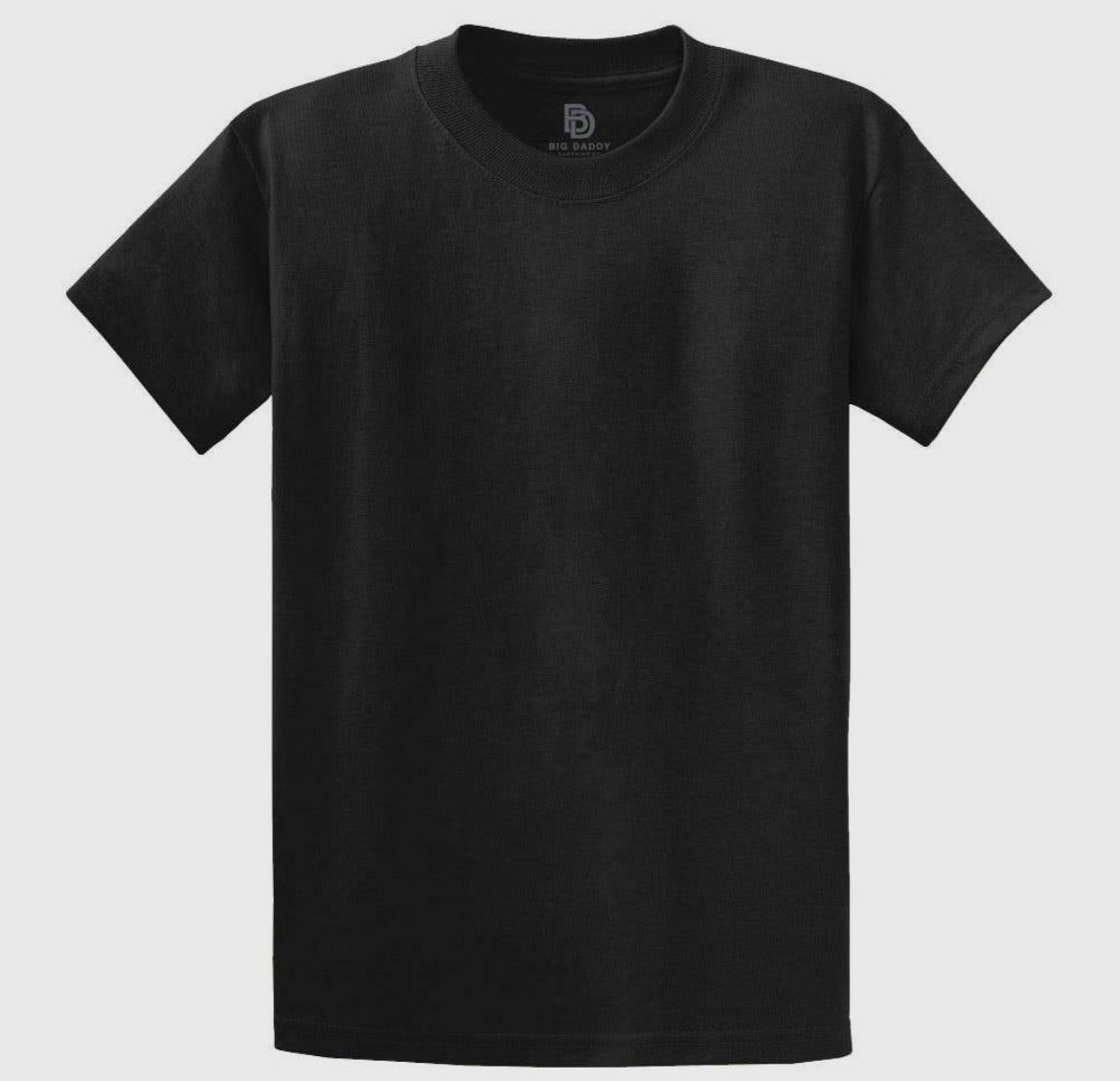 big daddy basics tee, black | big daddy clothing