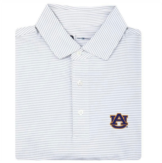 birdie stripe auburn performance polo | onward reserve