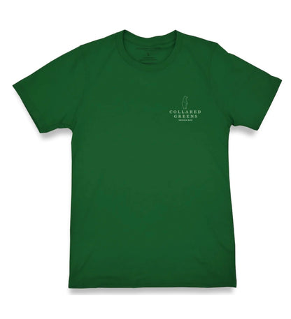 Boykin Spaniel short sleeve forest green | collared greens