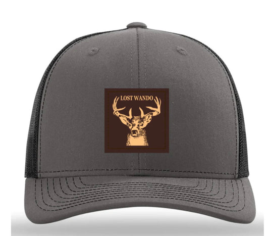 buck hat, charcoal/black | lost wando